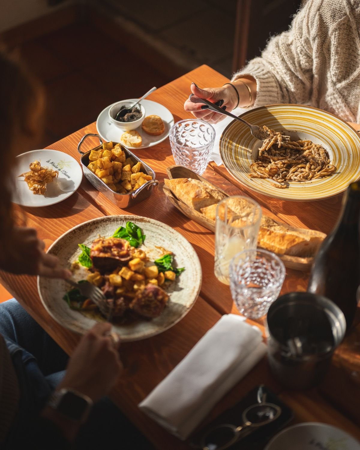 Plats à partager