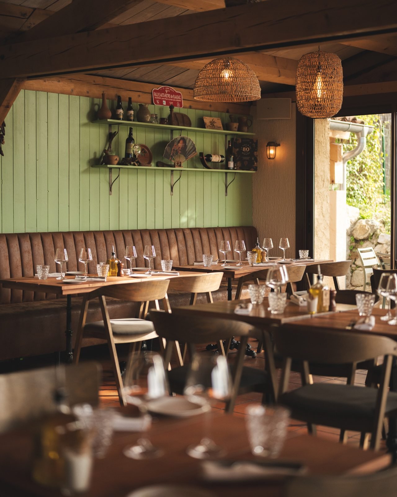 La salle du restaurant, ambiance chaleureuse